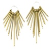 Brass Fringe Earrings
