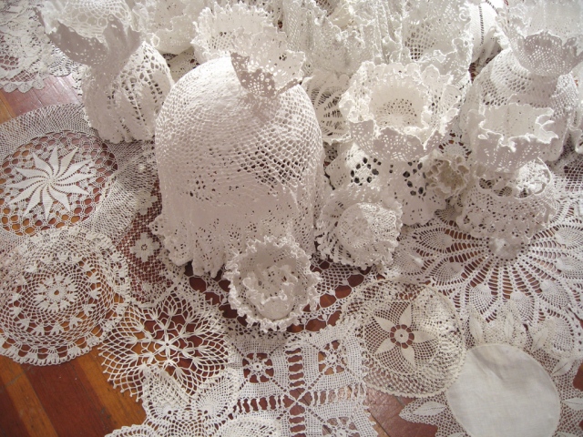 Doily Cakes detail