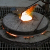 Preparing the bronze