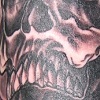 Skull cover-up