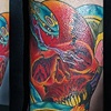 Snake kiss skull