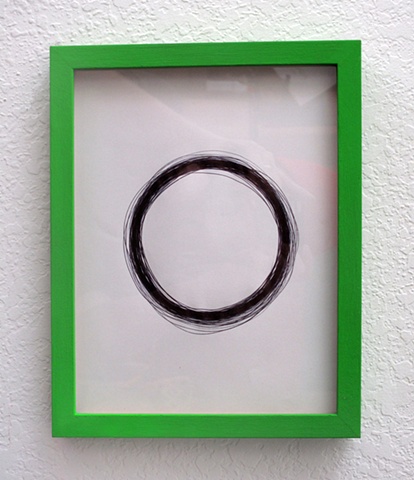 1.59.51209 (paper, ink, glass, wood paint) - all my black pens