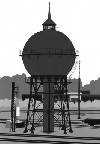 KEBM (watertower)