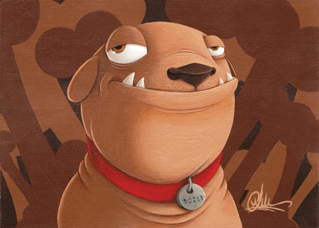 "Just A Dog Tryin' to Get A Bone"