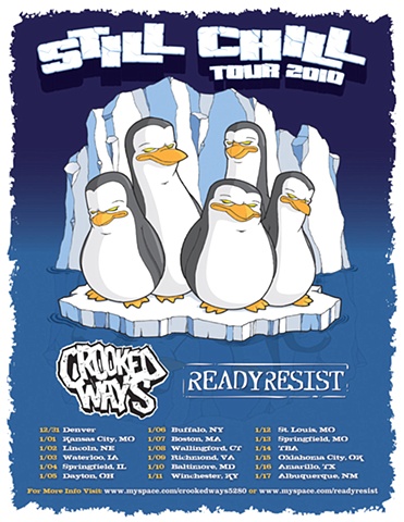 Still Chill Tour 2010 Flyer