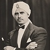 Otto Klauba, George Klauba's father, as Prince Zombi, stage magician