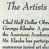 Biographies of WWII Memorial Coin illustrators