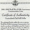 Certificate of Authenticity 