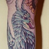 Griffin Leg Tattoo