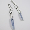 Kyanite Polygon Earrings