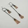 Pentagon Tassel Earrings