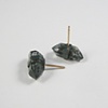 Black Herkimer Studs