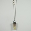 Amethyst Drop Necklace