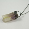 Amethyst Drop Necklace