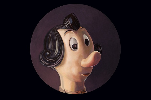 "Portrait of Ms. Oyl and The News"