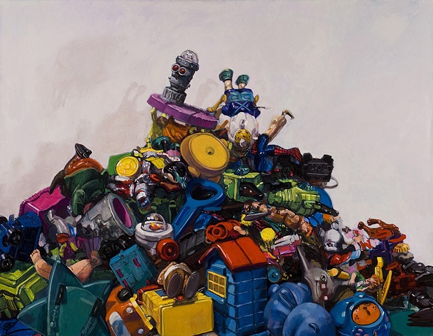 "Toy Pile with an Arabian Foot"
