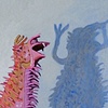 "Profile of a Ferocious Pink Monster"