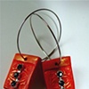 SUNSET MIDNIGHT Ethnic Danging Hoops