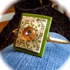 PRINTEMPS Spring Rhinestone Button Bracelet