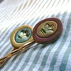 BUMBLE BEE Shabby Chic Bobby Pins