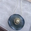 SLATE Modern Poppy Pendant Necklace