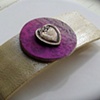 VICTORIA Silver Heart Barrette