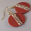 EARTHY LEOPARD Urban Safari Dangle Earrings