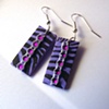 ZEBRA Urban Safari Polymer Clay Earrings