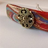 VENETIAN Gold Button Hair Jewelry