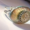 SEA MIST Rhinestone Statement Cuff