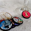 MOXIE Girl Retro Wine Glass Charms