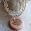 SHELL Shimmer Pearl Pendant Necklace
