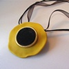 GOLDENROD Poppy Brooch/Pendant