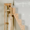 wall penetration with staircase