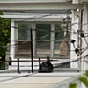 Across the porches
