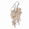 GRAPE-SHAPED PEARL EARRINGS
#B2011-E4