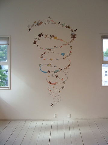 Justin Richel Installation at Center for Maine Contemporary Art, Rockport, ME. 