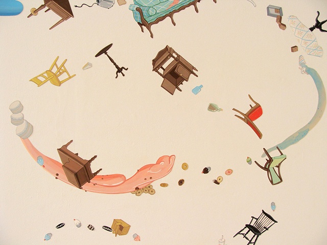 Justin Richel Installation at Center for Maine Contemporary Art, Rockport, ME. 