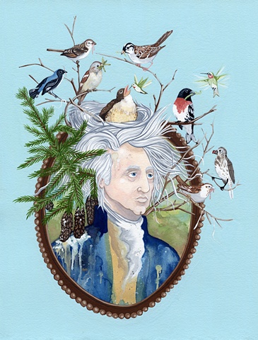birds, wigs, big wig, gargantua, justin richel 