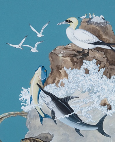 The Big Fish Eat The Little Ones (Detail)