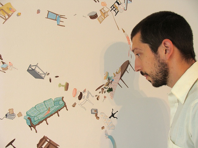 Justin Richel Installation at Center for Maine Contemporary Art, Rockport, ME. 