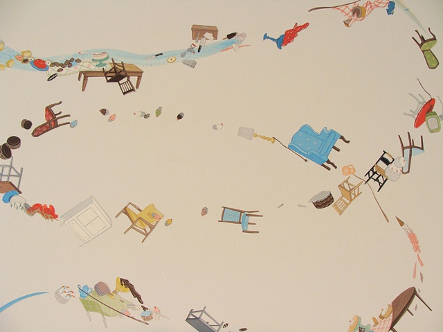 Justin Richel Installation at Center for Maine Contemporary Art, Rockport, ME. 