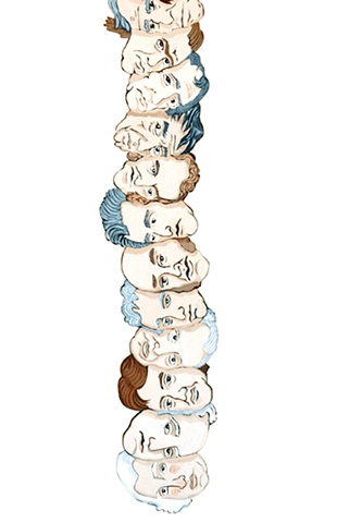 White Column (Detail) 