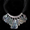 055 Sterling Abalone Shell Necklace