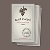Ben Lemoine Wine Tastings & Classes Business Card Design