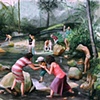 Crossing the Sasaima Creek