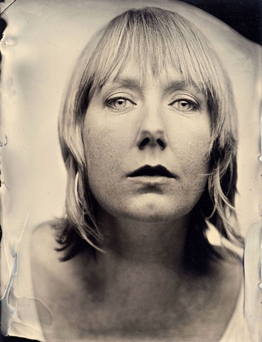 Collodion Series: Beth; photograph by Kari Orvik