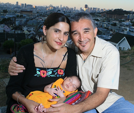 Eric Quezada and family; photograph by Kari Orvik