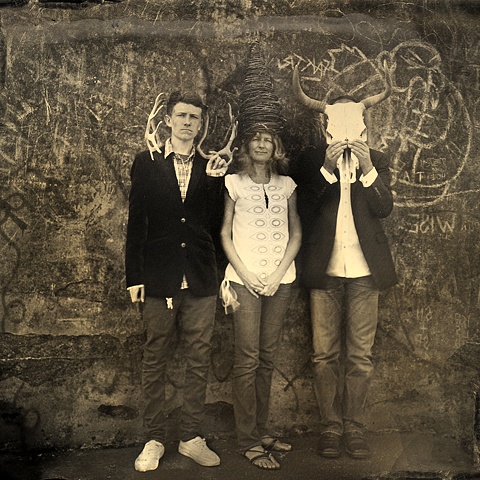 Collodion Series: Charlie and family; photograph by Kari Orvik