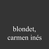 Blondet, Carmen In&eacute;s